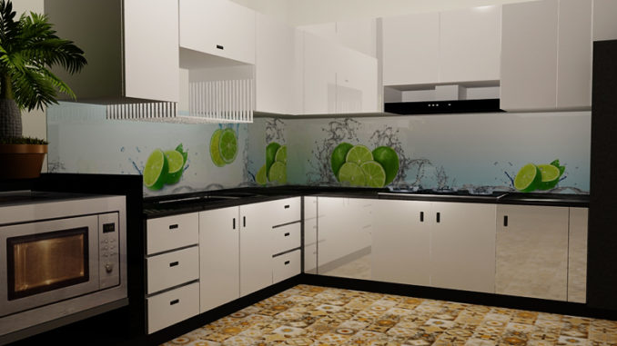Kính ốp bếp quận 10 Kính ốp bếp quận 10