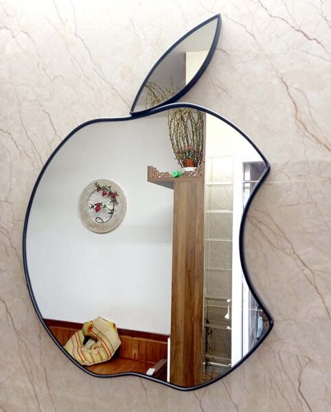 Gương trang trí hình trái táo
